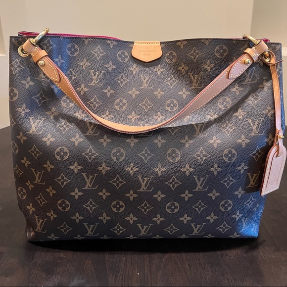 Louis Vuitton Brown, Pattern Print Monogram Graceful mm